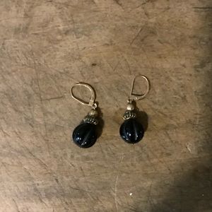 Black bead earrings💥SALE